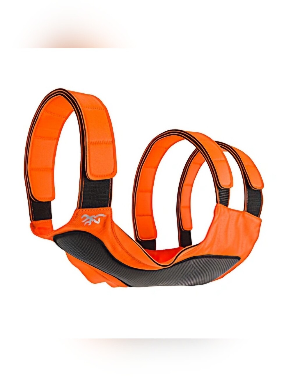 Browning Pet Products Chest Protection Vest Neoprene Reflective Orange/Black L